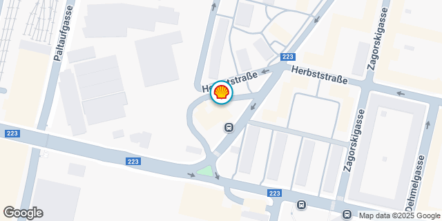 Umgebungskarte von WIEN PFENNINGGELDG 2/ECKE HERBSTST.