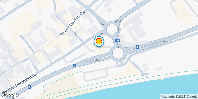 Umgebungskarte von KREMS STEIN STEINERDONAULAENDE.