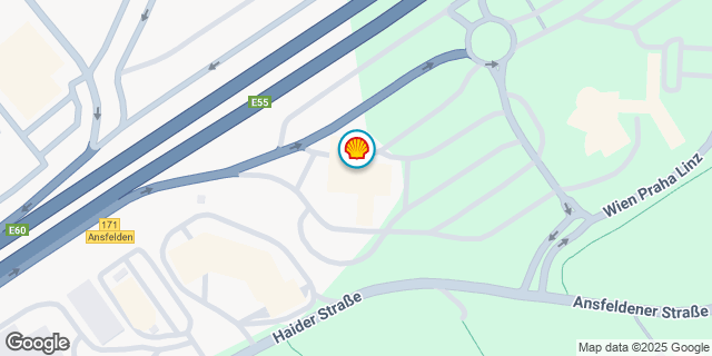 Umgebungskarte von ANSFELDEN A1- SUED