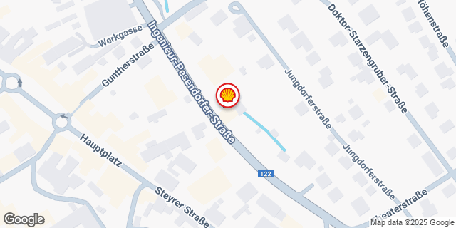 Umgebungskarte von BAD HALL ING.-PESENDORFER STRASSE.