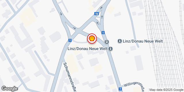 Umgebungskarte von LINZ SALZBURGERSTRASSE.