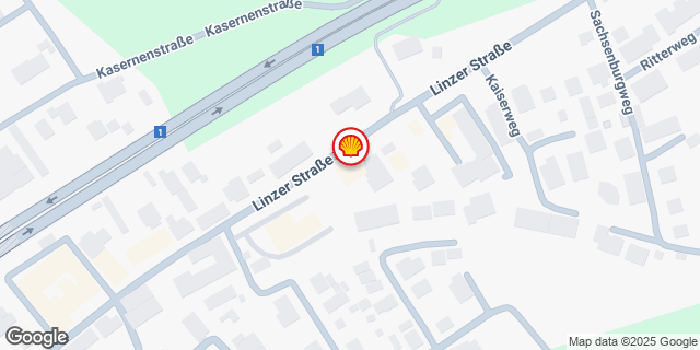 Umgebungskarte von HOERSCHING-NEUBAU LINZERSTRASSE.