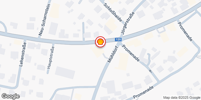 Umgebungskarte von SCHARNSTEIN HAUPTSTRASSE.