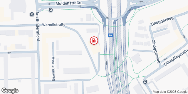 Umgebungskarte von LINZ HANUSCHSTRASSE